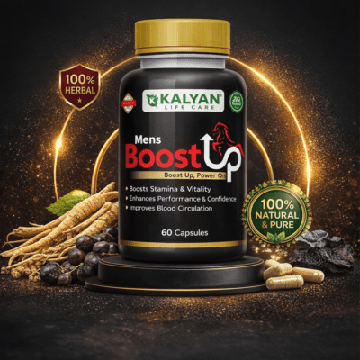 Kalyan Life Care Mens BoostUp Capsules | Herbal Stamina & Vitality Booster